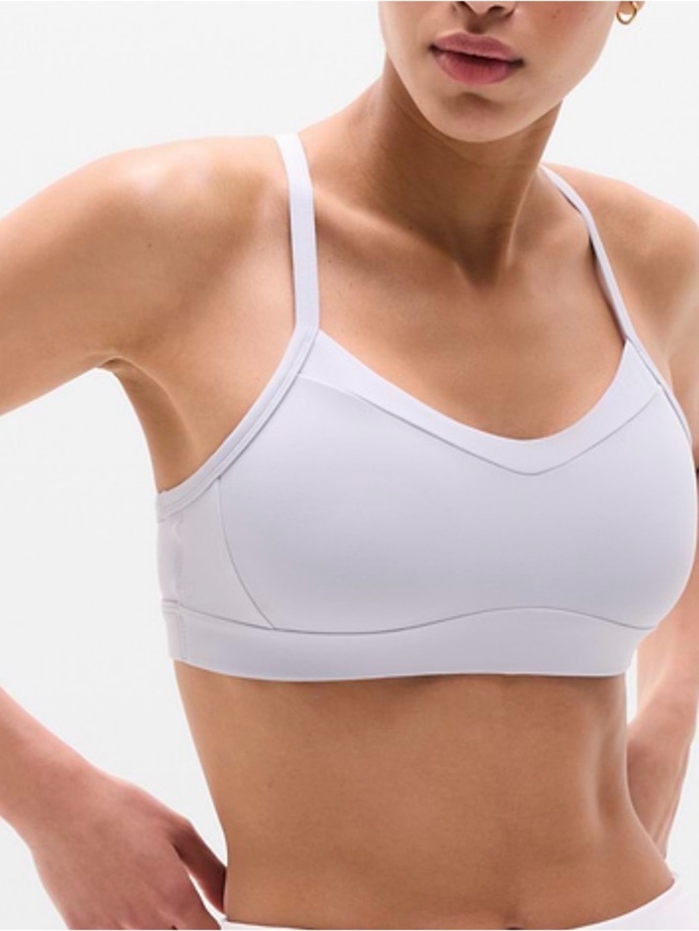 Athleta Vital Sports Bra A-C in Periwinkle